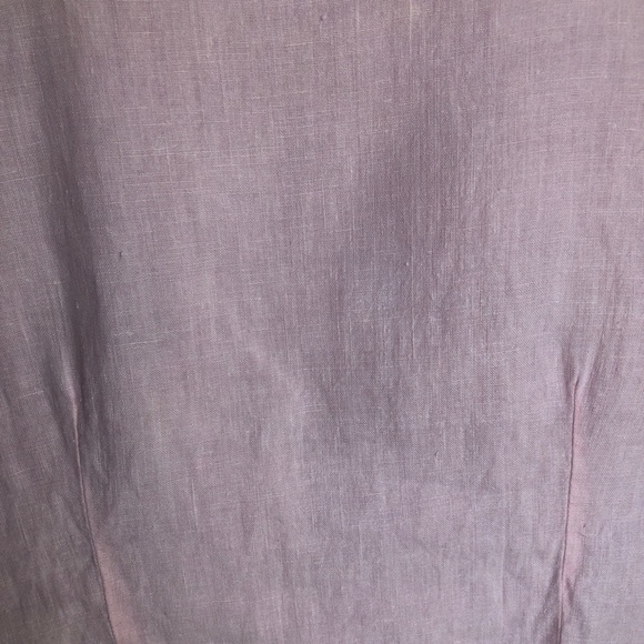 IVY Pink Linen Short Sleeve Pullover Top S… - Picture 7 of 10
